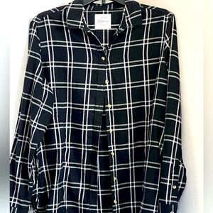 Juniors long sleeve button up shirt for sale!